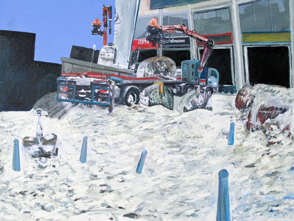 Sneeuwruimer Berlijn