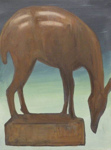 [09980067] Hert Sculptuur