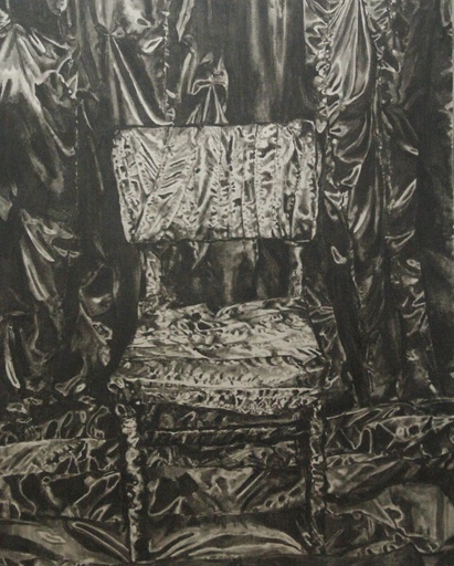 [13660012] Chair in satin