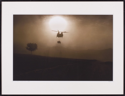 [14160076] Afghanistan, exfil heli stofwolk
